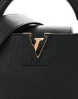 Taurillon Mini Capucines Black