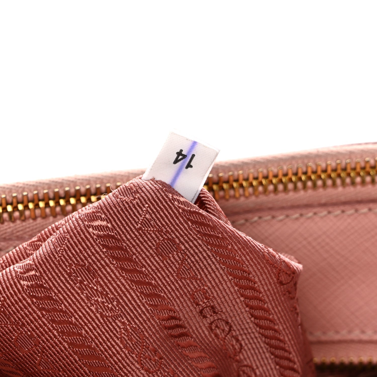 Saffiano Medium Galleria Double Zip Tote Orchidea