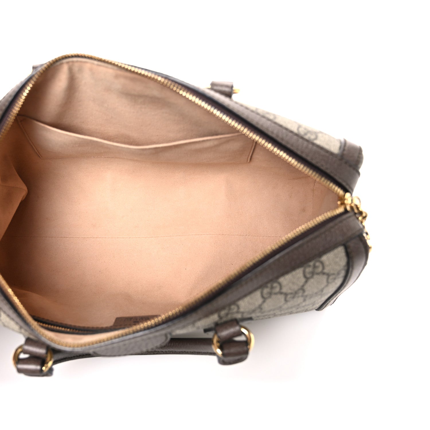 GG Supreme Monogram Web Medium Ophidia Boston Brown