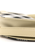 Jacquard Check Mini Shield Bag Lichen