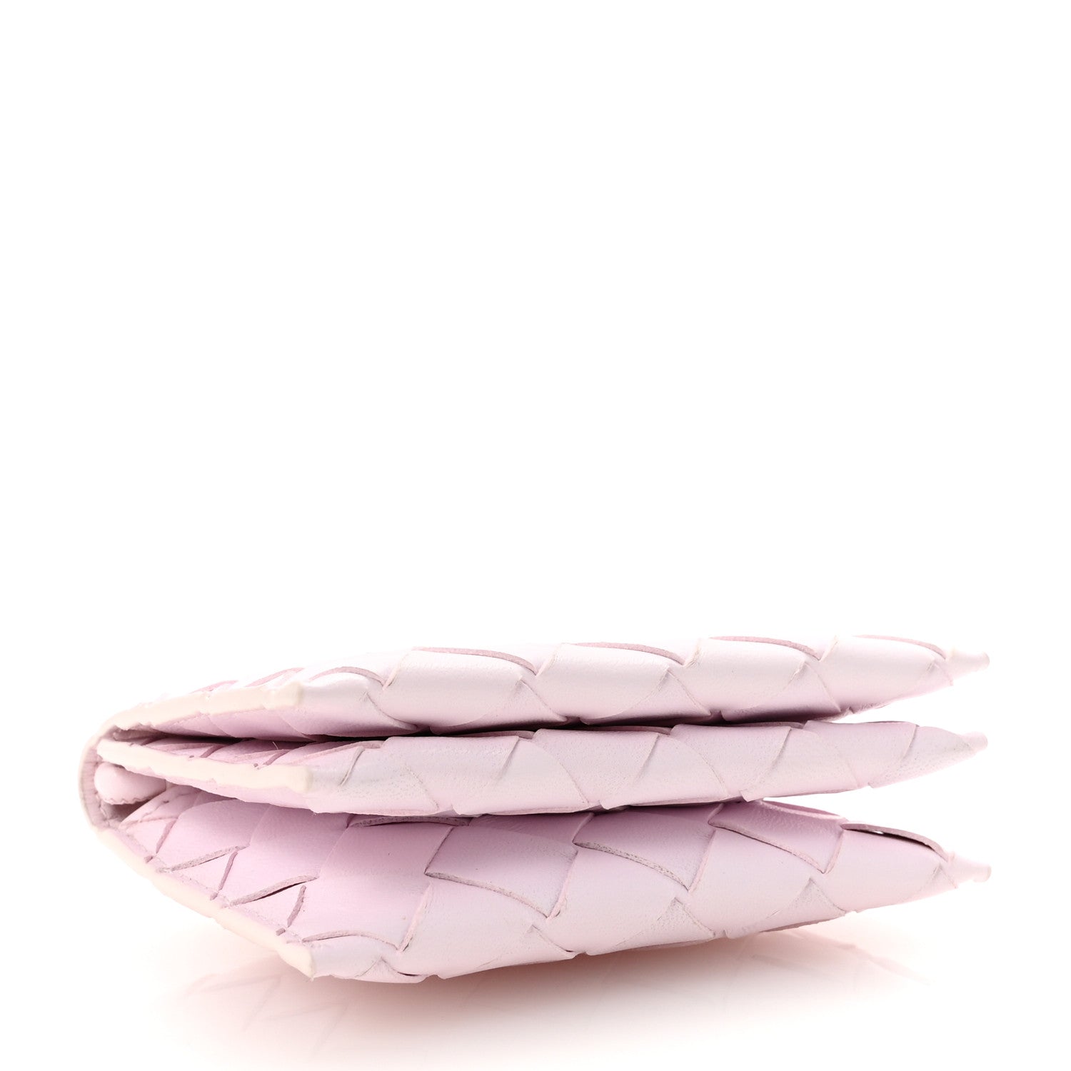 Nappa Intrecciato Card Case On Strap Bliss