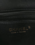 Lambskin Quilted Mini Rectangular Flap Black
