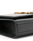 Grain De Poudre Small Monogram Kate Satchel Black
