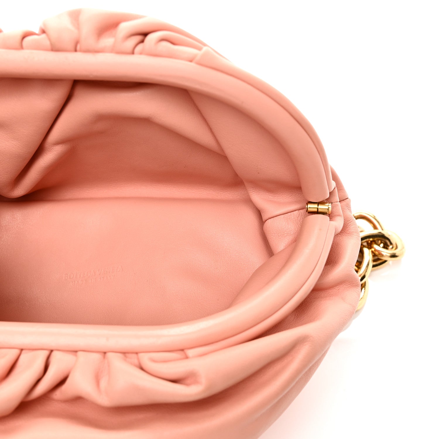 Nappa The Belt Chain Pouch Peachy