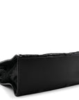 Sequin Medium The Tote Bag Black