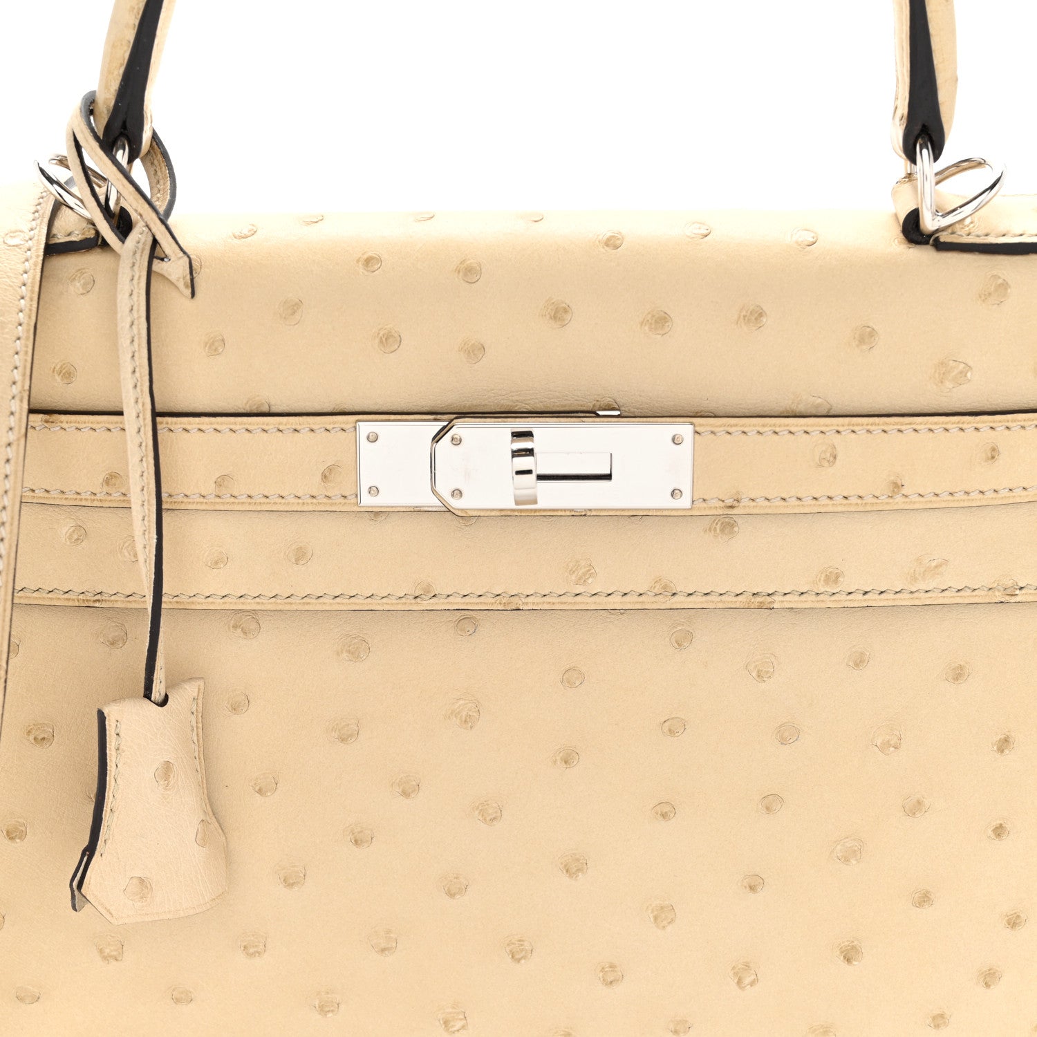 Ostrich Kelly Sellier 28 Parchemin