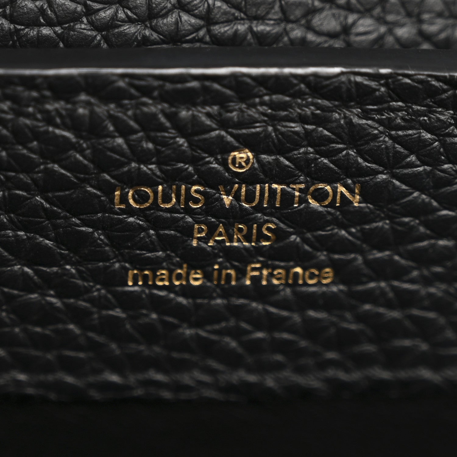 Taurillon Mini Capucines Black