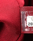 Lambskin Quilted Large CHNL 19 Flap Red