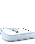 Grained Calfskin Web Medium Jackie 1961 Hobo Light Blue