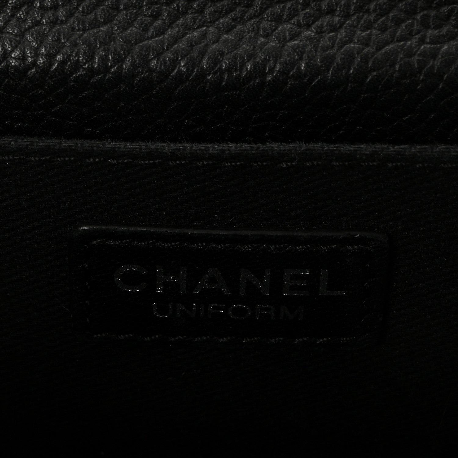Grained Calfskin Quilted 2.55 Reissue Flap Belt Bag Clutch Black