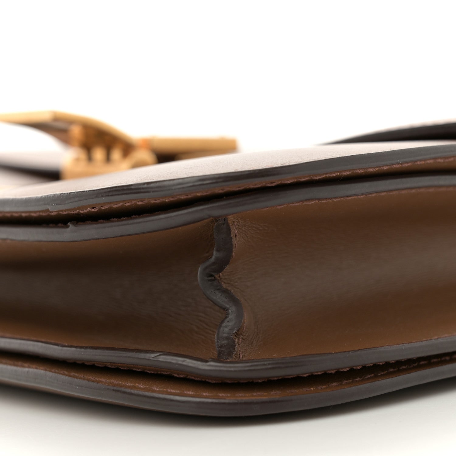 Box Calfskin Medium Classic Box Flap Bag Camel