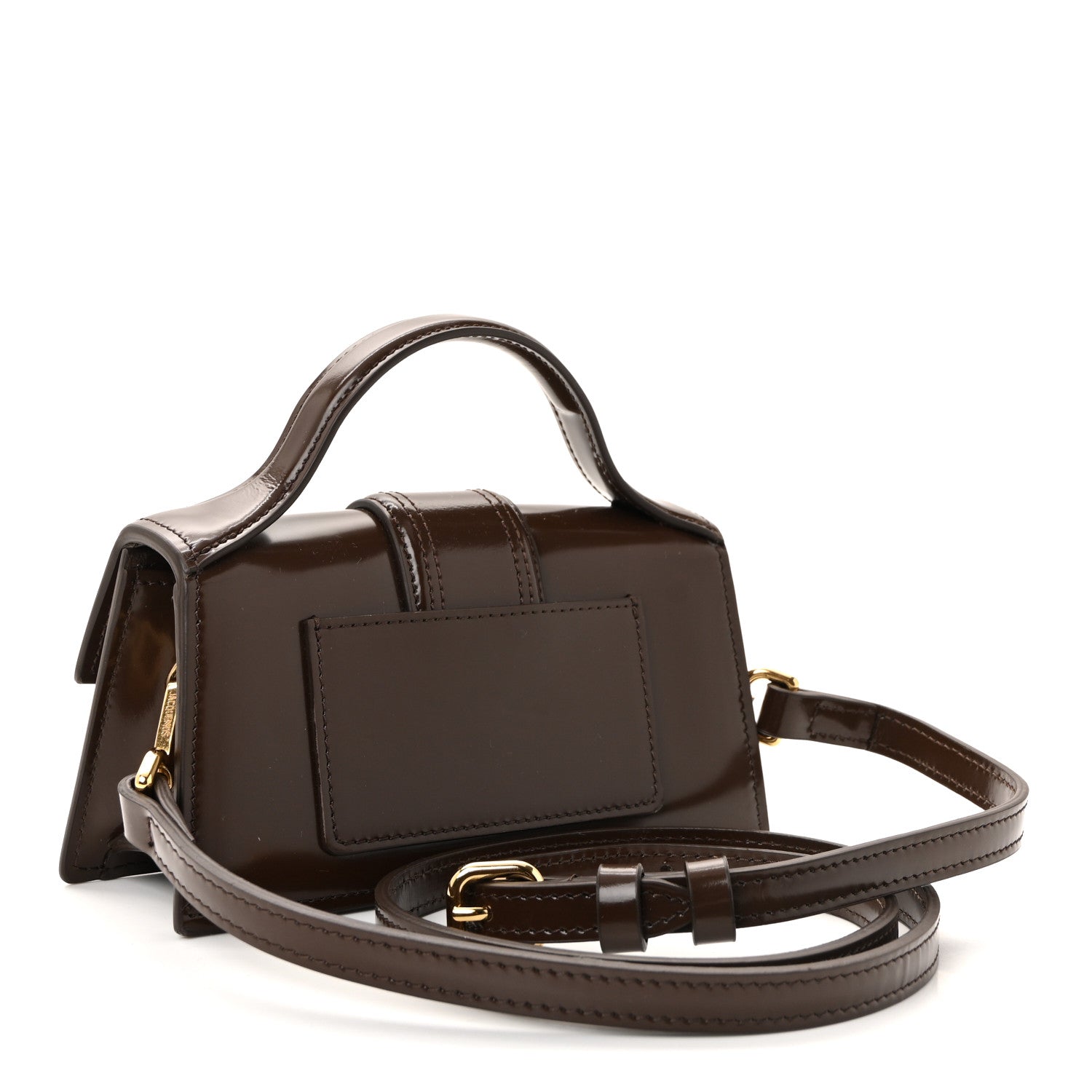 Smooth Calfskin Le Bambino Dark Brown
