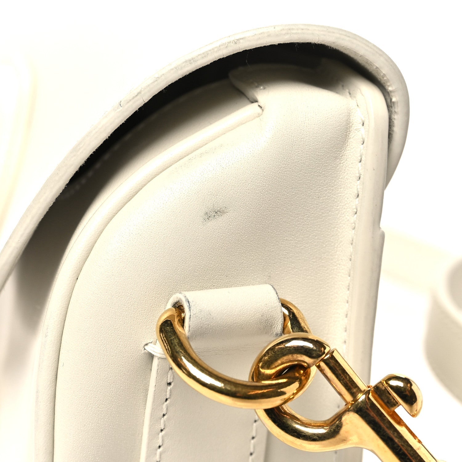 Box Calfskin East West Bobby Bag Latte