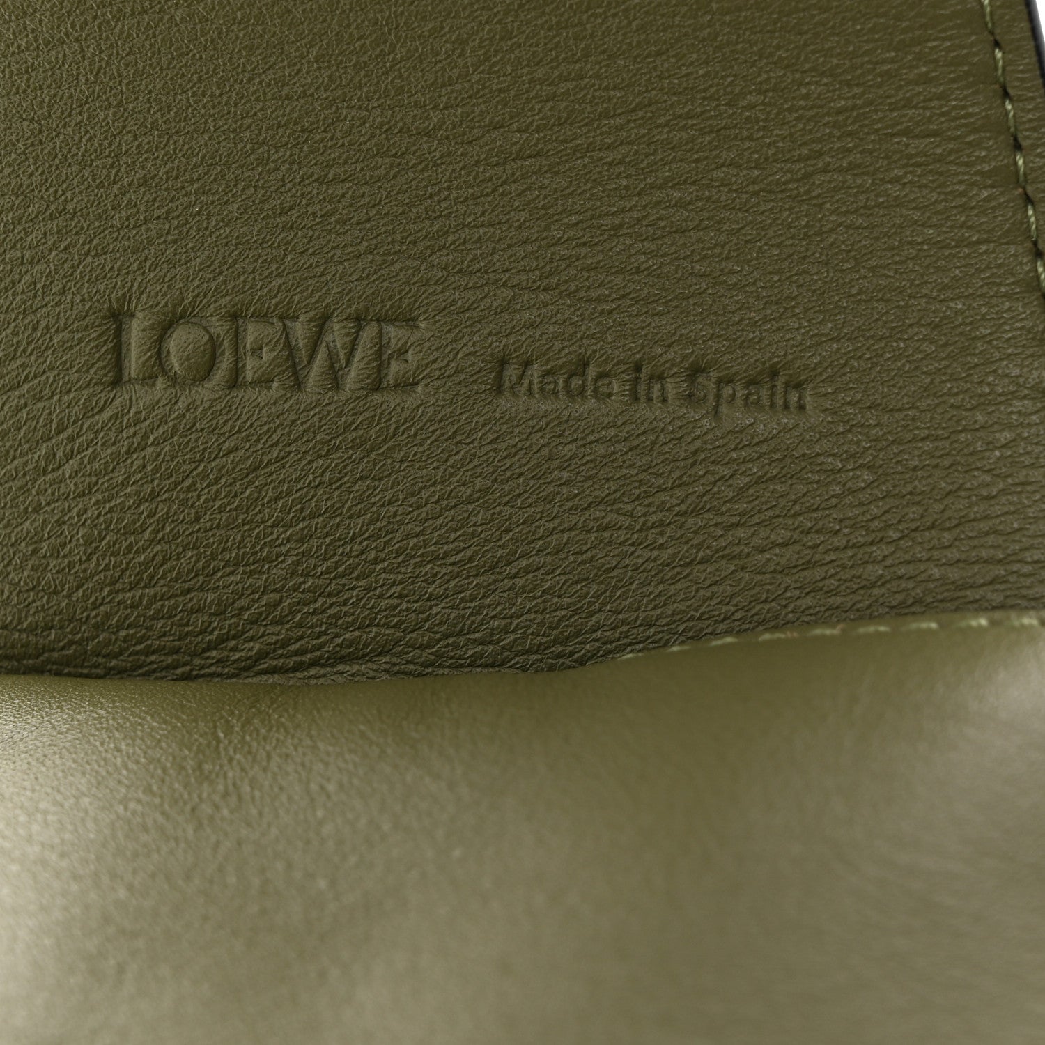 Calfskin Puzzle Hobo Avocado