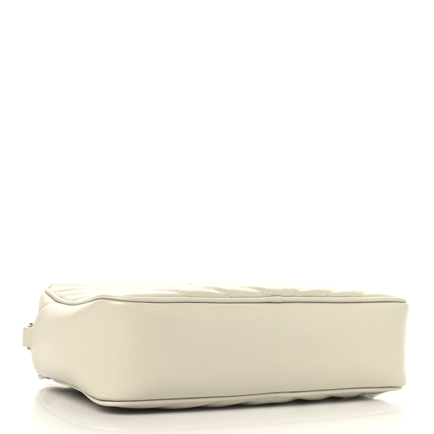 Calfskin Matelasse Monogram Lou Camera Bag Crema Soft