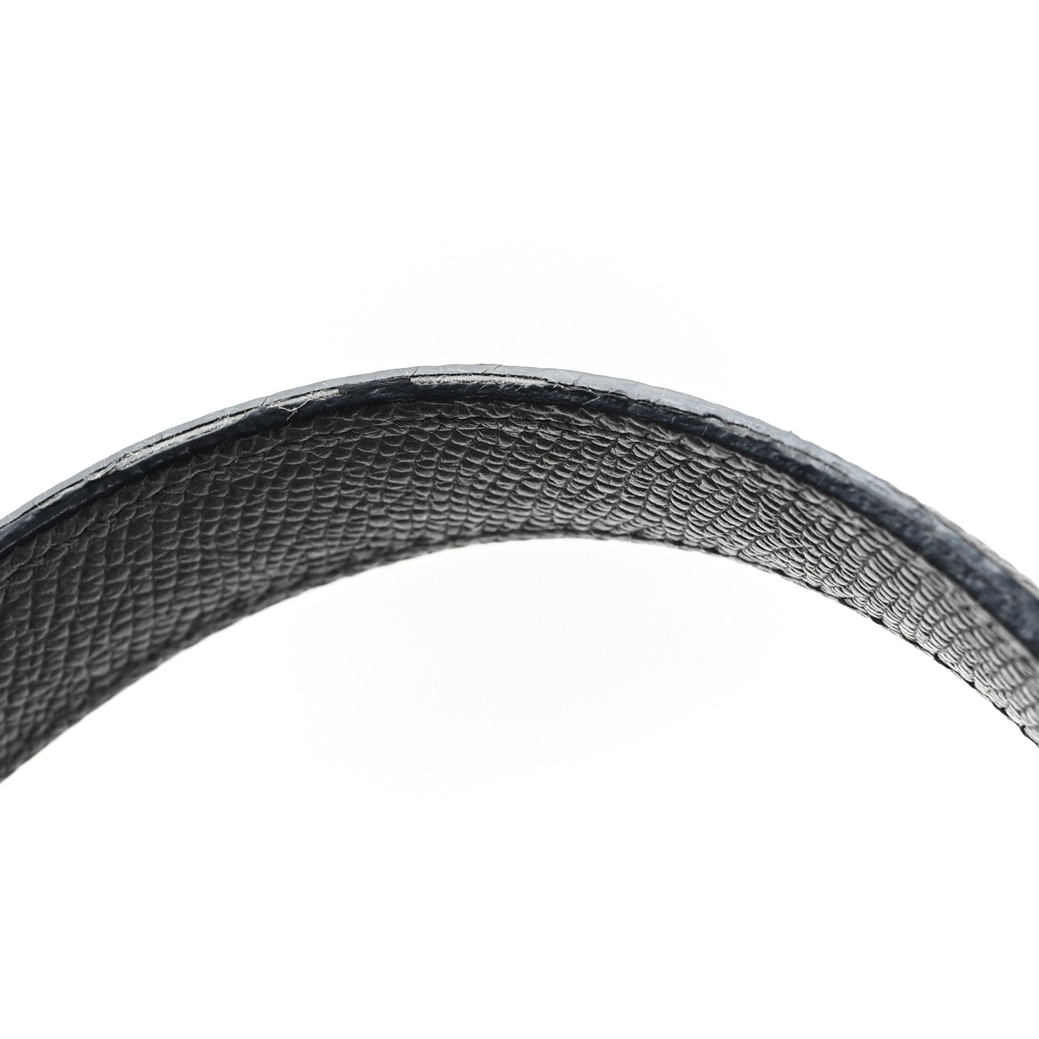 Grained Calfskin Mini Belt Bag Grey