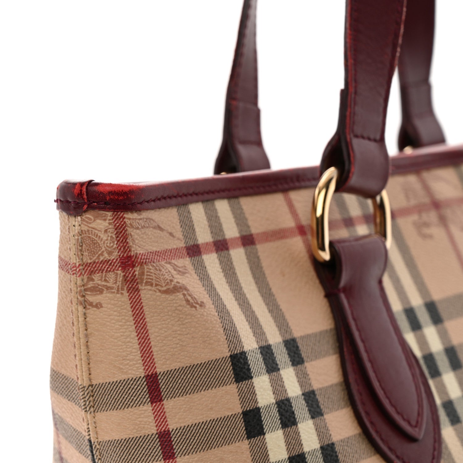 Haymarket Check Medium Regent Tote Red