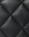 Calfskin Quilted Mini Urban Spirit Backpack Black