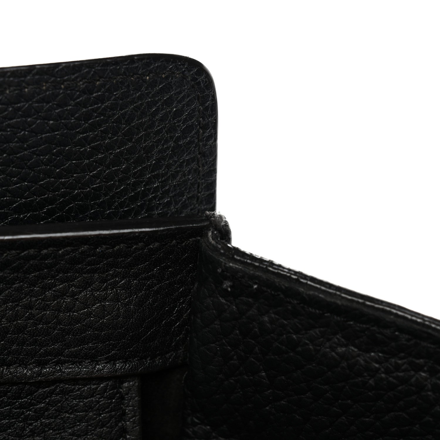 Drummed Calfskin Mini Luggage Black