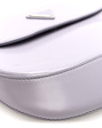 Spazzolato Cleo Flap Shoulder Bag Fiordaliso
