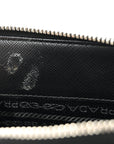 Saffiano Smartphone Case Crossbody Black