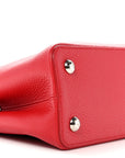 Taurillon Capucines PM Rubis