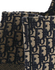 Oblique Large Book Tote Blue Multicolor