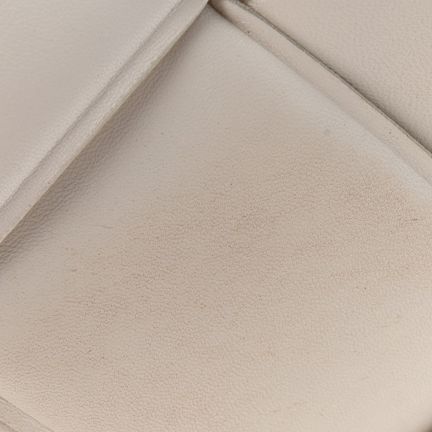 Nappa Intreccio Padded Top Handle Shoulder Bag White