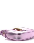 Laminated Nappa Nano Jackie 1961 Hobo Metallic Pink