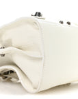 Agneau Arena Neo Cagole Handbag XS Optic White