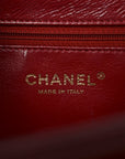 Caviar Quilted Large Business Affinity Flap Red