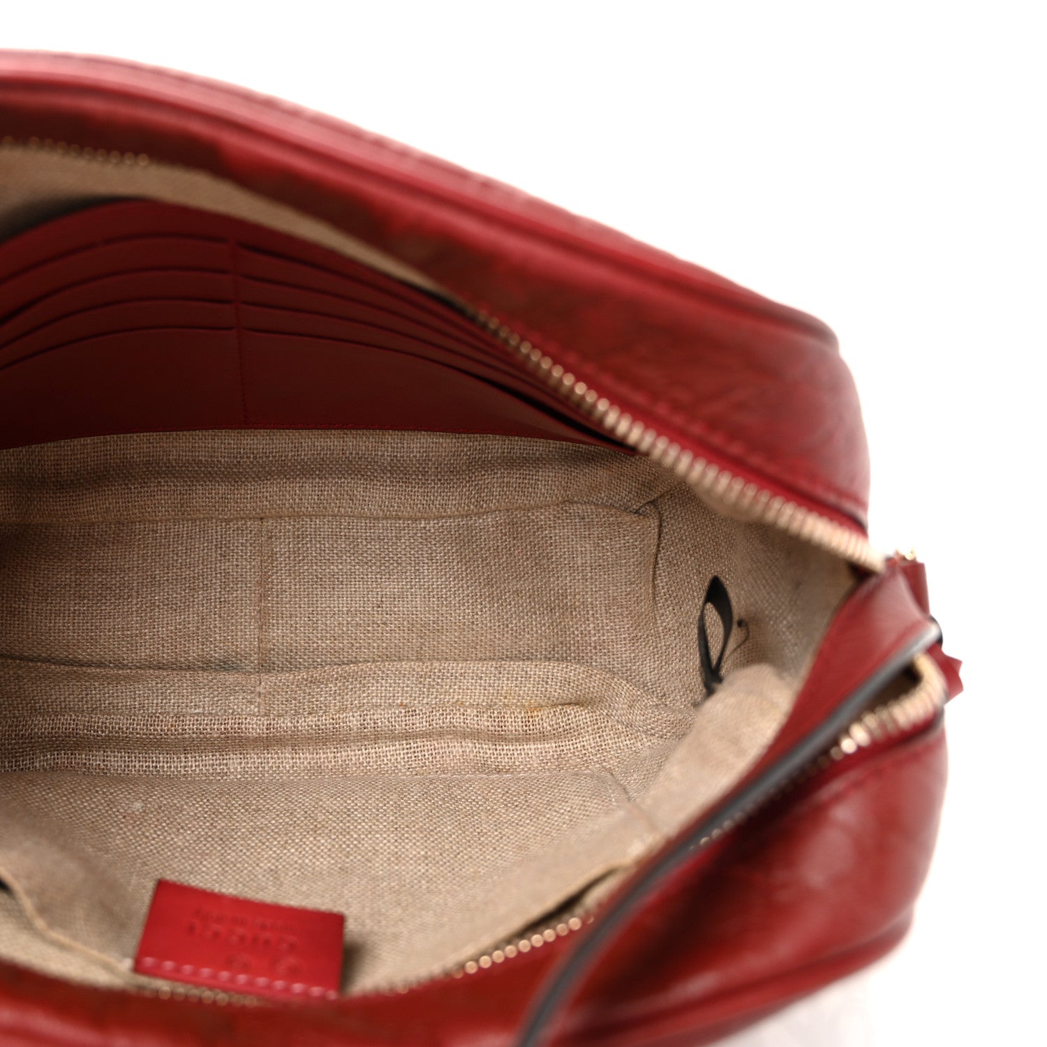 MicroGCCIssima Mini Bree Messenger Bag Red
