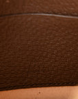 Monogram Jumbo GG Textured Dollar Calfskin Web Mini Ophidia Half Moon Hobo Camel Ebony New Acero