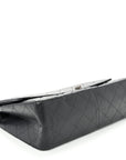 Aged Calfskin Quilted 2.55 Reissue 227 Flap Dark Grey