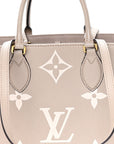 Empreinte Monogram Giant Onthego MM Tourterelle Creme