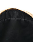 Calfskin Matelasse Monogram Lou Camera Bag Dark Beige