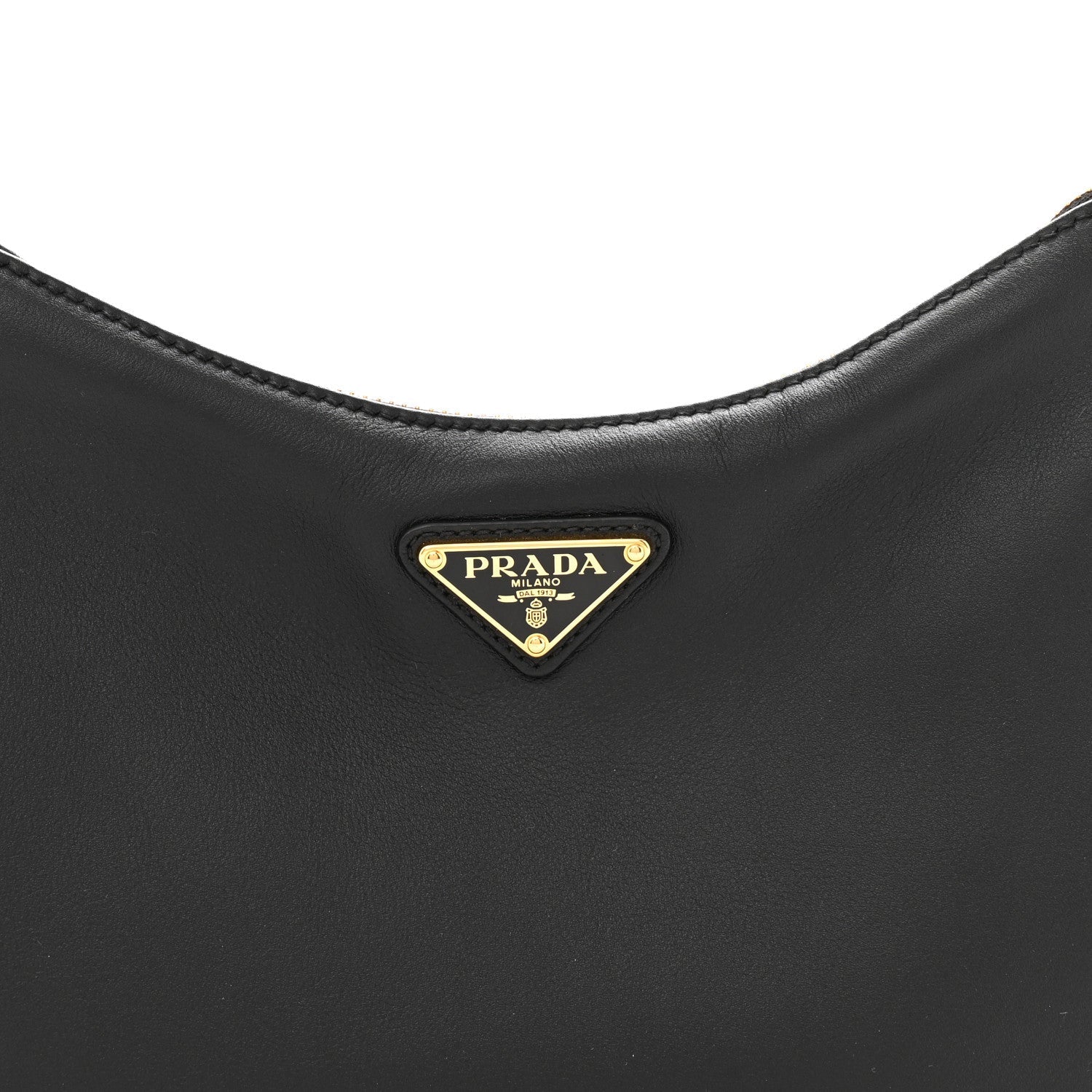 Soft Calfskin Medium Aimee Shoulder Bag Black
