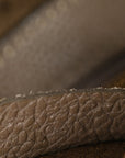 Soft Grained Calfskin Small Belt Cabas Phantom  Taupe