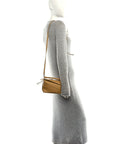 Calfskin Mini Woven Puzzle Bag Sahara