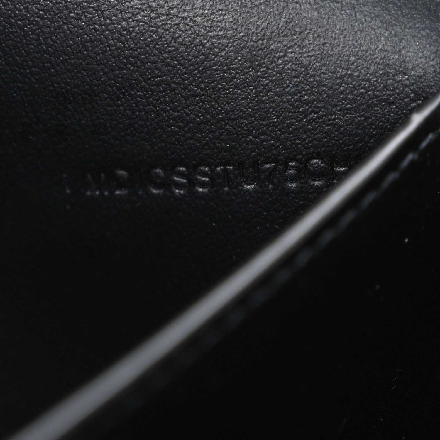 Calfskin Mini Vintage Check Note Bag Black