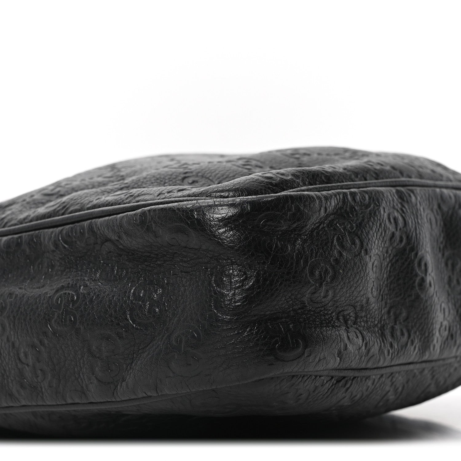 GCCIssima Flat Messenger Bag Black