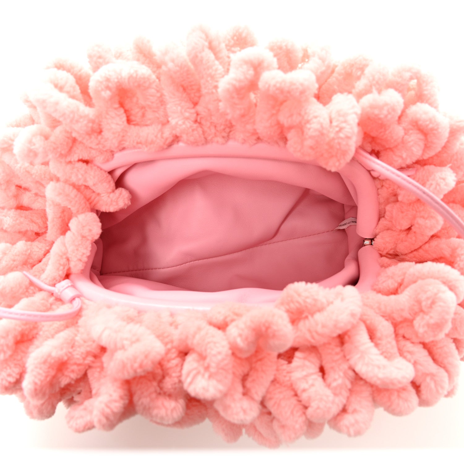 Chenille The Mini Pouch Pink