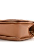 Lambskin Quilted New Medium Boy Flap Dark Beige