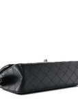 Aged Calfskin Quilted 2.55 Reissue 225 Flap Black