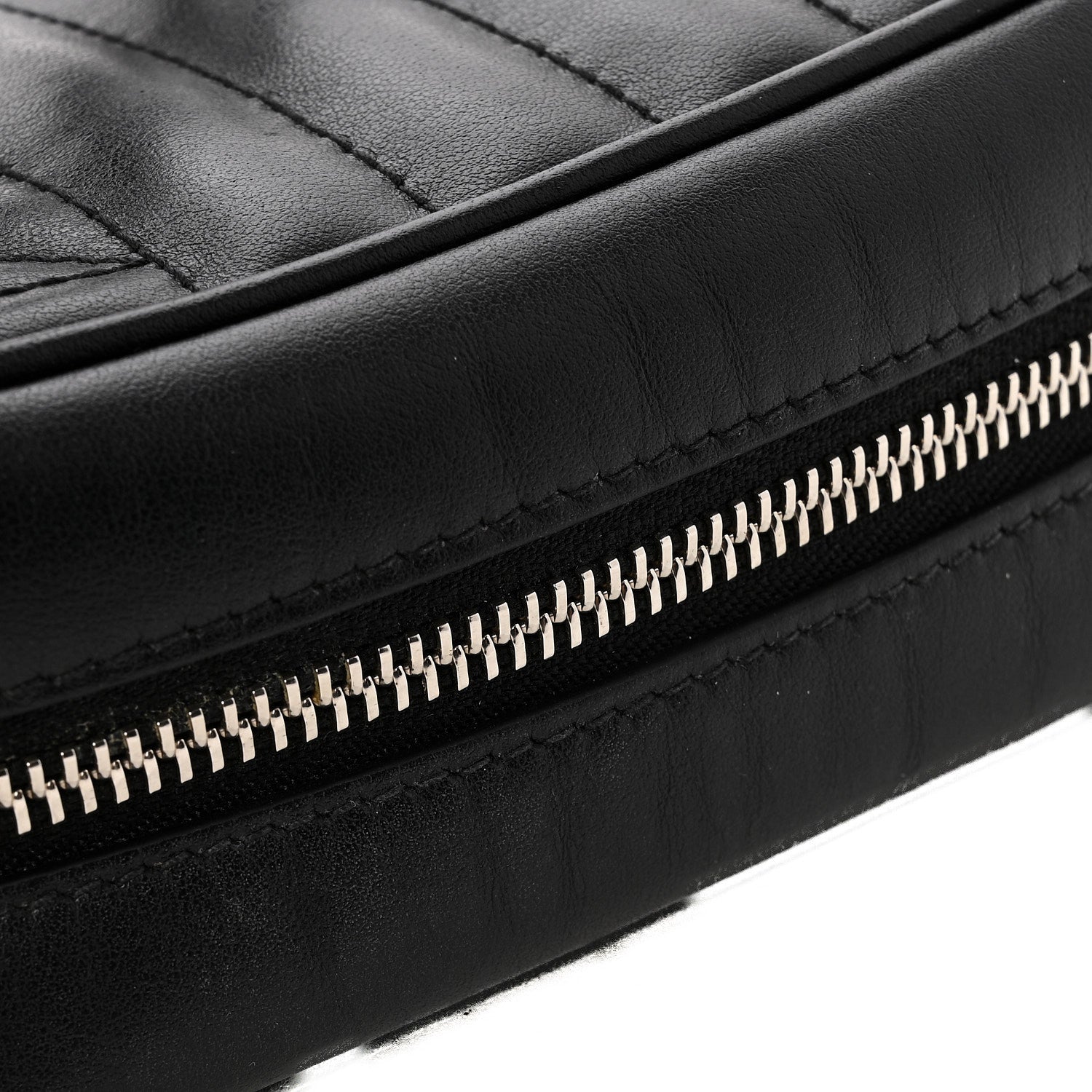 Calfskin Matelasse Aria GG Marmont Chain Shoulder Bag Black