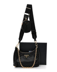 Vitello Re-Edition 2005 Shoulder Bag Black