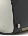 Bullhide Drummed Calfskin Micro Tri-Color Luggage Antarctic