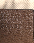 Soft GG Supreme Monogram Medium Ophidia Belt Bag Dark Brown