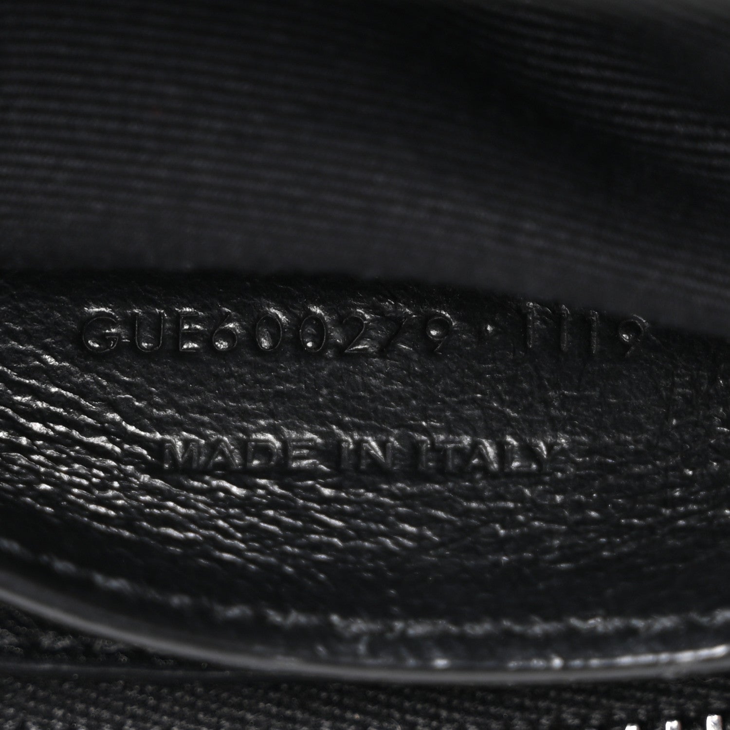 Sheepskin Matelasse Chevron Monogram Medium College Bag Black