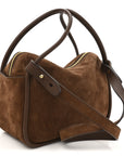 Camoscio Darling Shoulder Bag Cocoa Brown